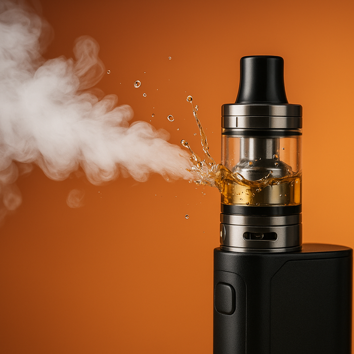Why Is My Vape Spitting E-Liquid? Fixes You Can Try
