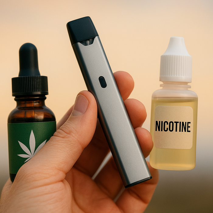 Can You Mix CBD and Nicotine in the Same Vape?