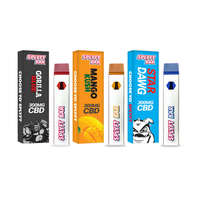 Product Of The Month: SPLYFT BAR 300mg CBD Disposable Vapes