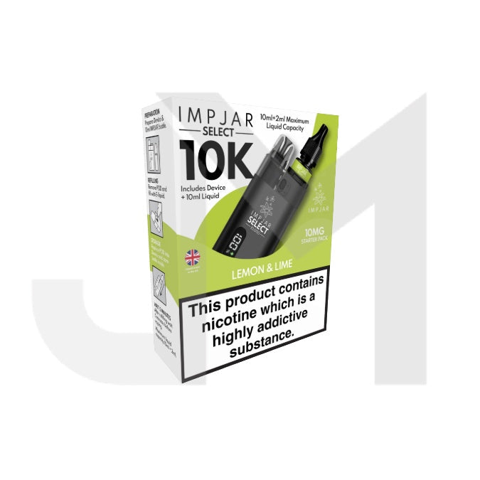 10mg Imp Jar Select 10ml Starter Vape Kit