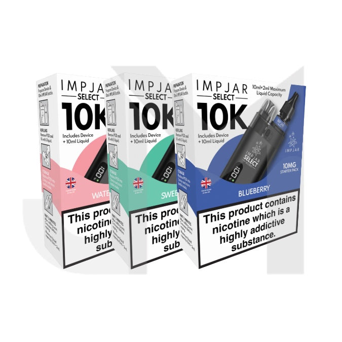 10mg Imp Jar Select 10ml Starter Vape Kit