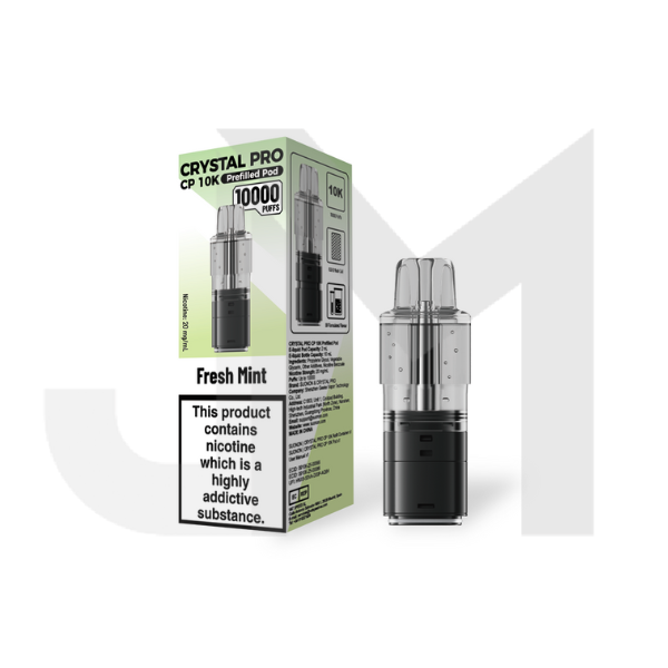 20mg Crystal Pro CP 10K Prefilled Pod 10000 Puffs - 1Pc