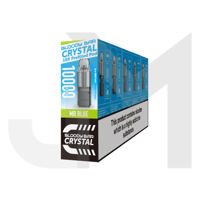 Bloody Bar Crystal 10k Prefilled Pod - 10000 Puffs