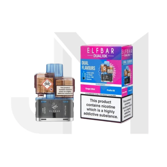20mg ELFBAR Dual 10K Prefilled Pod Pack 10000 Puffs