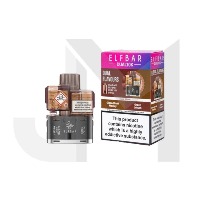 20mg ELFBAR Dual 10K Prefilled Pod Pack 10000 Puffs