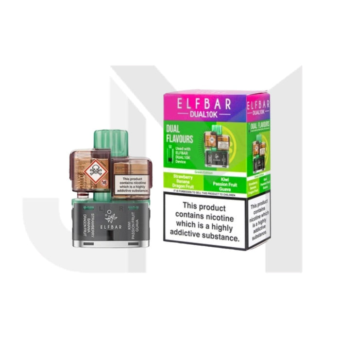 20mg ELFBAR Dual 10K Prefilled Pod Pack 10000 Puffs