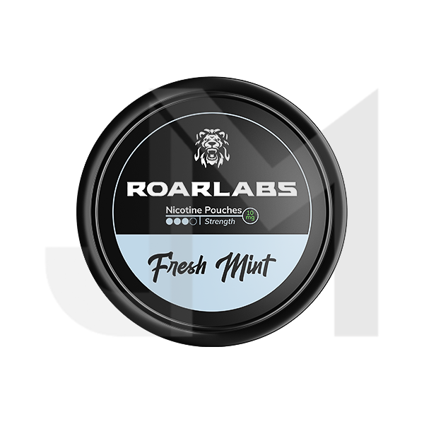 10mg Roar Labs Fresh Mint Nicotine Pouch - 20 Pouches