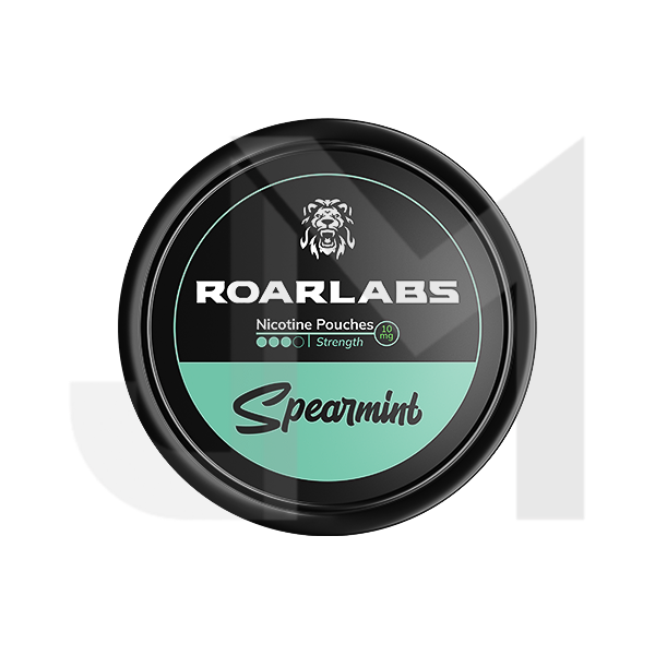 10mg Roar Labs Spearmint Nicotine Pouch - 20 Pouches