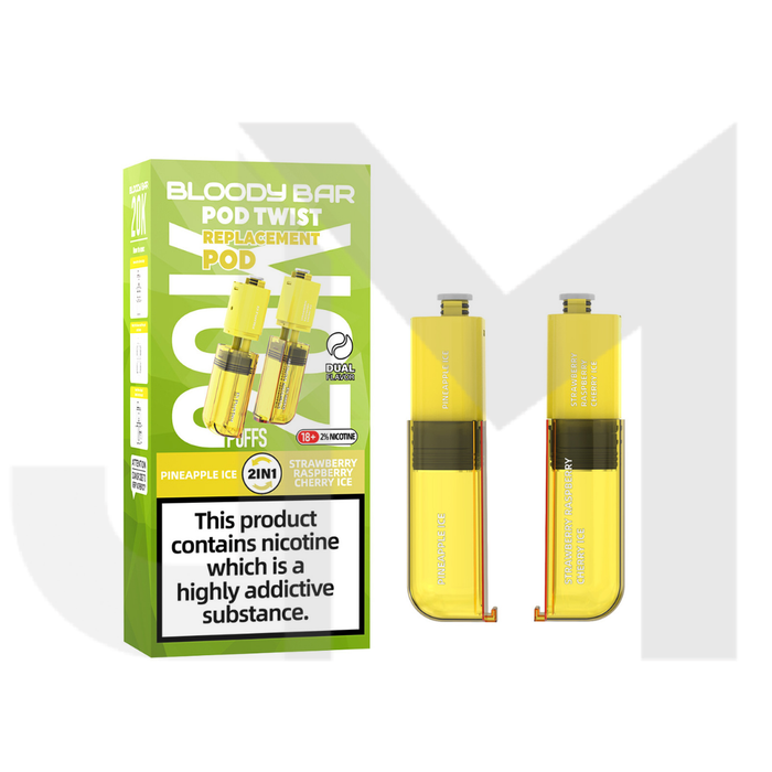 Bloody Bar 20k Twist Prefilled Pod - 20000 Puffs