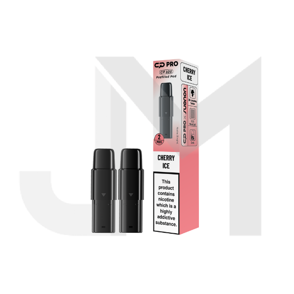 20mg Crystal Pro CP 600 Prefilled Pod 600 Puffs - 2 Pcs