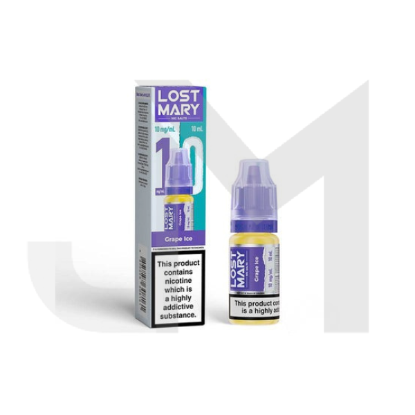 10mg Lost Mary 10ml Nic Salts (50VG/50PG)