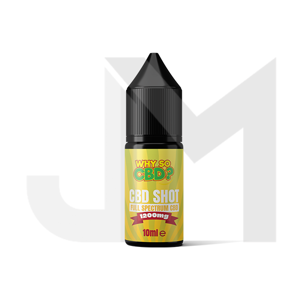 Why So CBD? 1200mg Full Spectrum CBD Shot 10ml