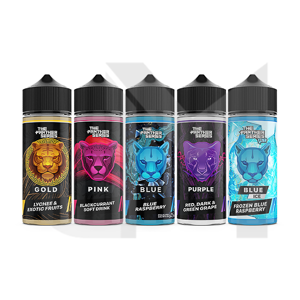 The Panther Series by Dr Vapes 100ml Shortfill 0mg (78VG/22PG) The Panther Series by Dr Vapes 100ml Shortfill 0mg (78VG/22PG)