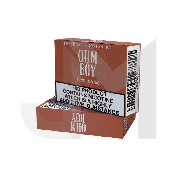 12mg Ohm Boy Longfill Booster Kit Freebase (50VG/50PG)