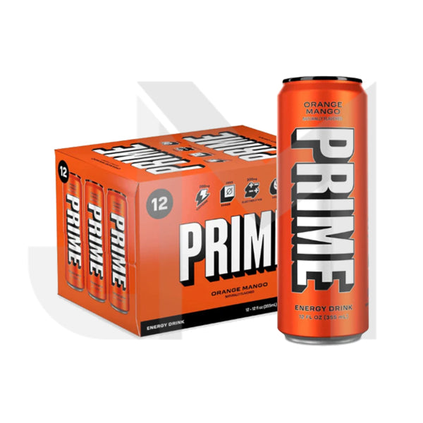 PRIME Energy USA Orange Mango Drink Can 355ml