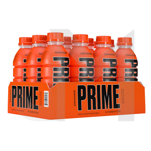 PRIME Hydration USA Orange Sports Drink 500ml - Past Best Before Date