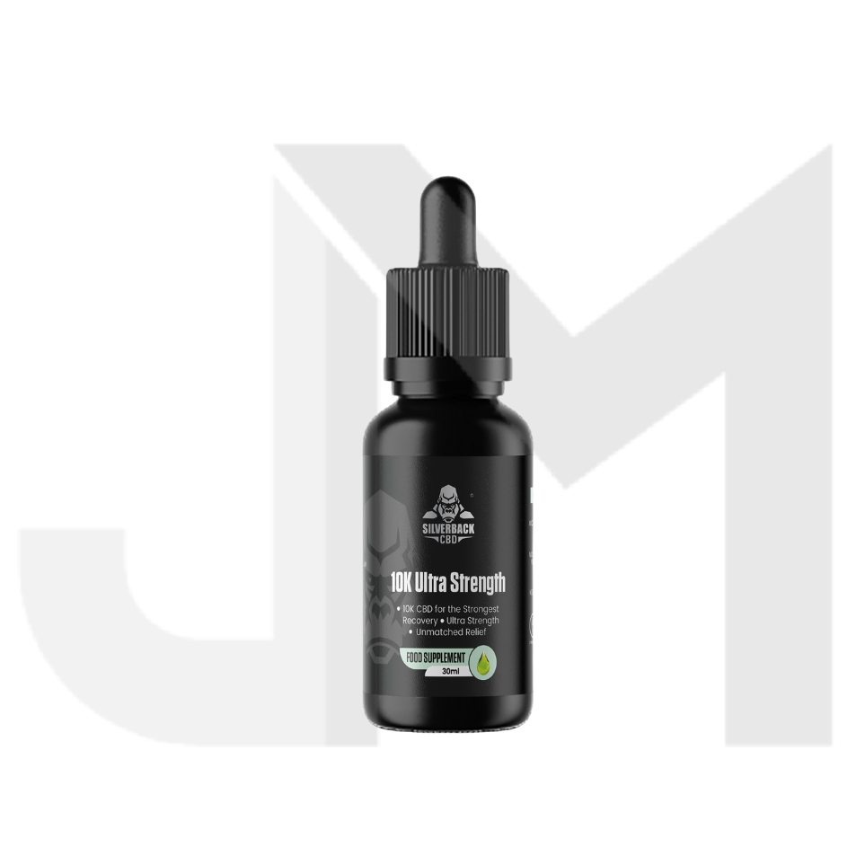 Silverback CBD 10K Ultra Strength CBD Oil 30ml