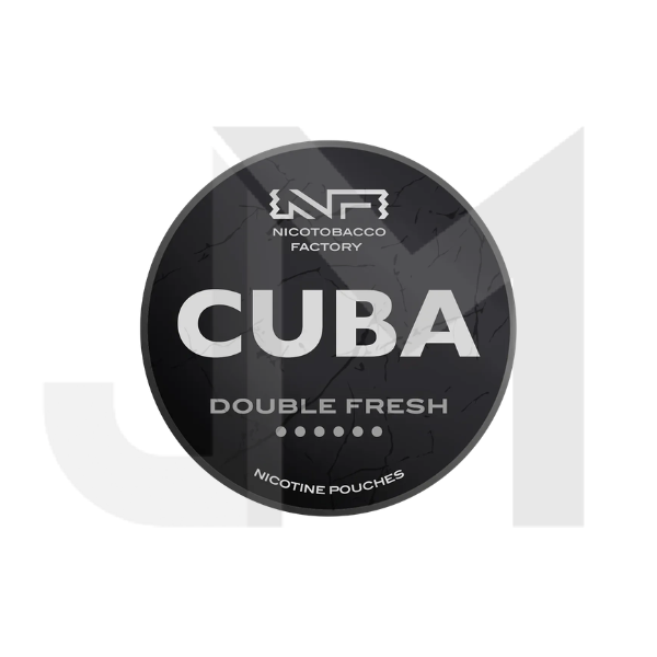 43mg CUBA Black Nicotine Pouches - 25 Pouches