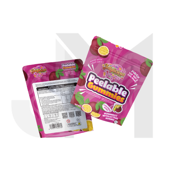 Jellylicious Peelable Passion Fruit Gummies