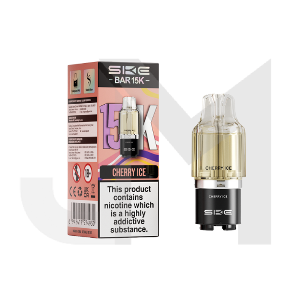 20mg SKE Bar 15K Prefilled Pod 15000 Puffs - 1Pc