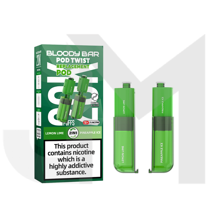 Bloody Bar 20k Twist Prefilled Pod - 20000 Puffs