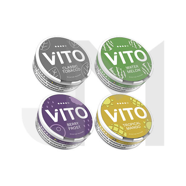 14mg VITO Nicotine Pouches - 20 Pouches