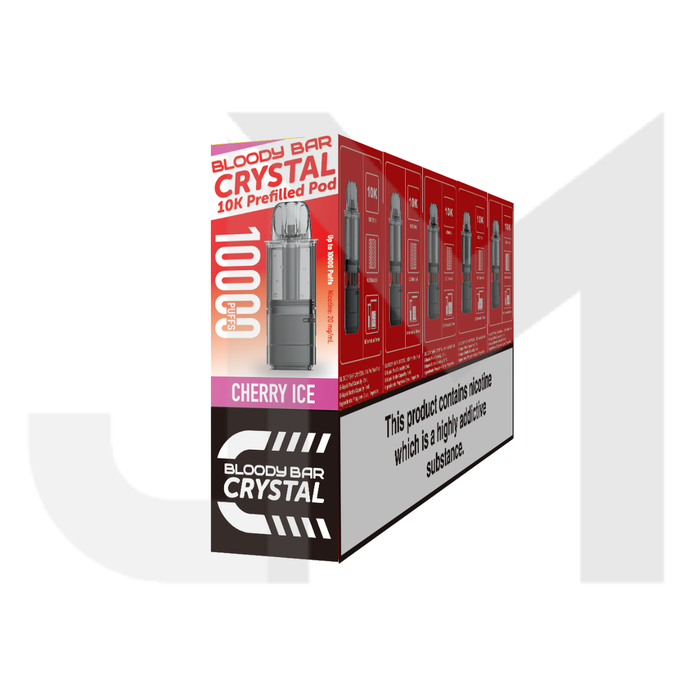 Bloody Bar Crystal 10k Prefilled Pod - 10000 Puffs
