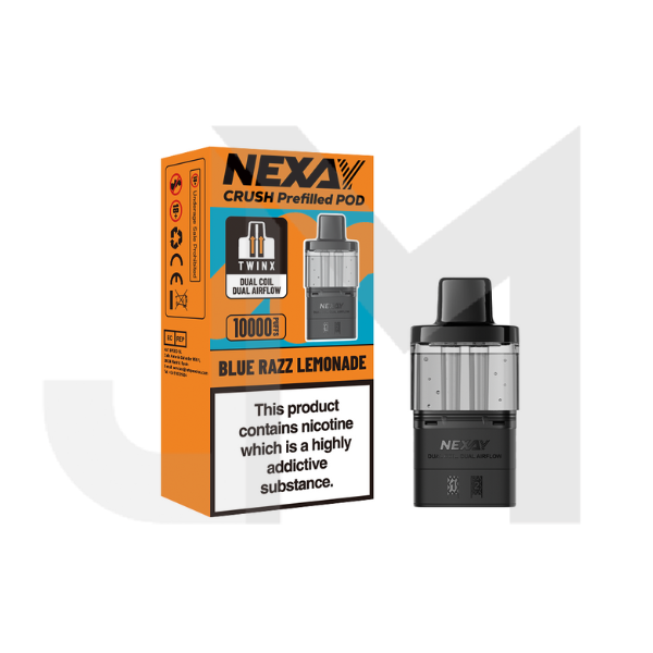 20mg Nexay Crush 10K Prefilled Pod 10000 Puffs - 1 Pc