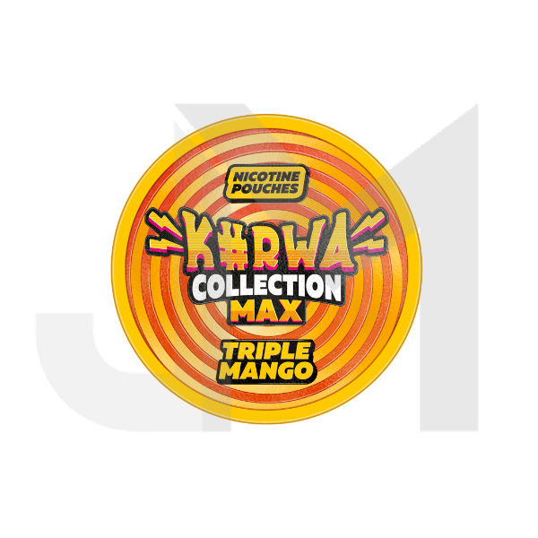 43mg Kurwa Collection Max Nicotine Pouches - 20 Pouches