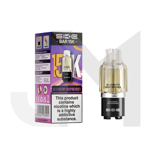 20mg SKE Bar 15K Prefilled Pod 15000 Puffs - 1Pc
