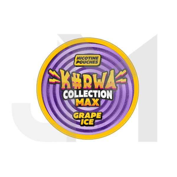 43mg Kurwa Collection Max Nicotine Pouches - 20 Pouches