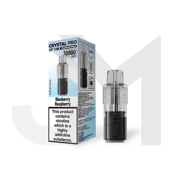 20mg Crystal Pro CP 10K Prefilled Pod 10000 Puffs - 1Pc