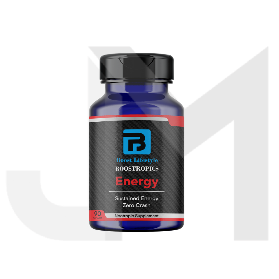 Boostropics Energy Nootropic Supplements - 100 Caps