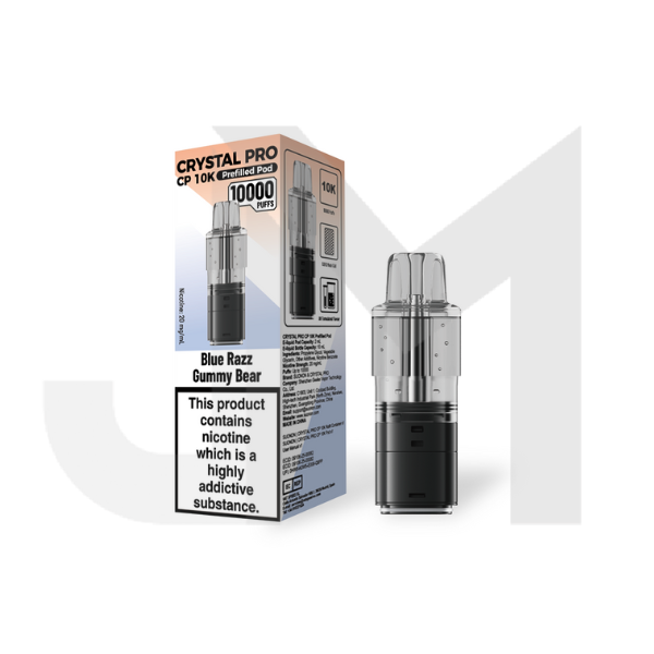20mg Crystal Pro CP 10K Prefilled Pod 10000 Puffs - 1Pc