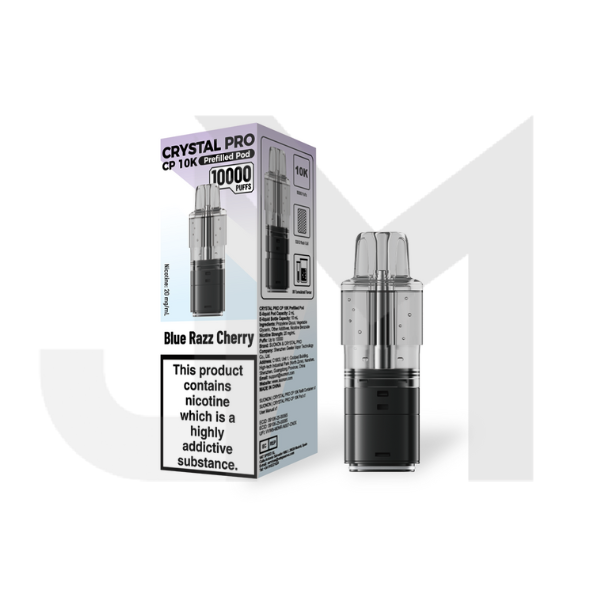 20mg Crystal Pro CP 10K Prefilled Pod 10000 Puffs - 1Pc