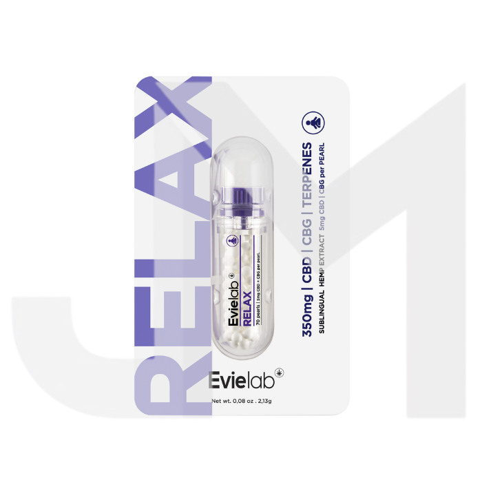 350mg EvieLab CBD Sublingual Pearl - 70 Pearls