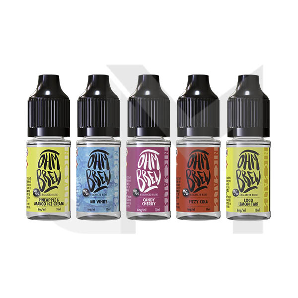 3mg Ohm Brew Balanced Blend 10ml Nic Salts (50VG/50PG) 3mg Ohm Brew Balanced Blend 10ml Nic Salts (50VG/50PG)