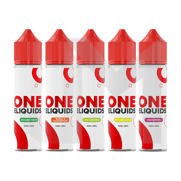 0mg One E-Liquids Shortfill 50ml (70VG/30PG)