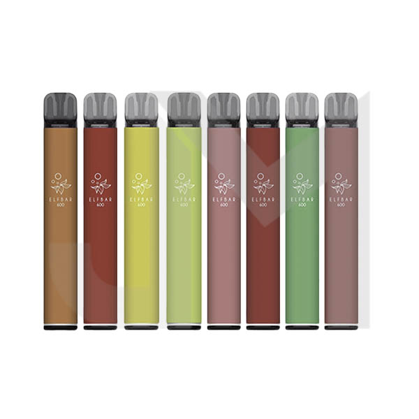 20mg Elf Bar 600 Prefilled Pod Vape Kit 600 Puffs