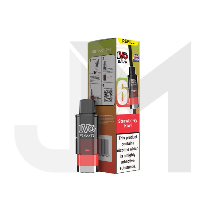 20mg IVG SAVR Refill Pod Pack 3000 Puffs 20mg IVG SAVR Refill Pod Pack 3000 Puffs