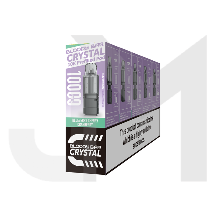 Bloody Bar Crystal 10k Prefilled Pod - 10000 Puffs