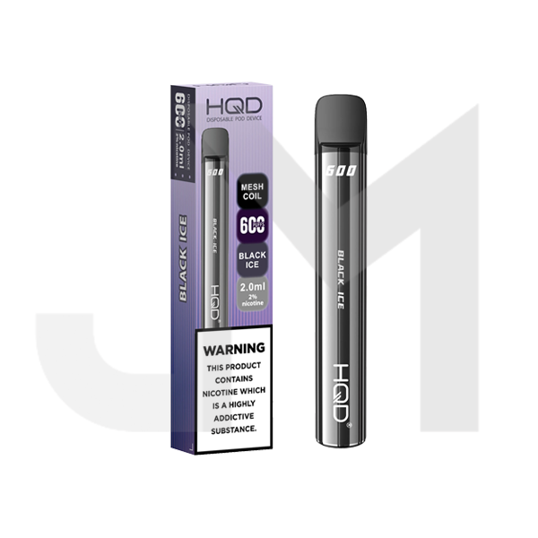 20mg HQD 600 Disposable Vape Device 600 Puffs
