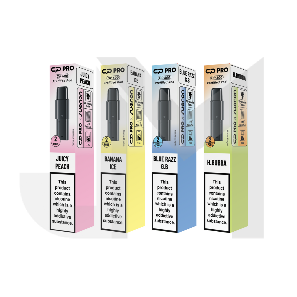 20mg Crystal Pro CP 600 Prefilled Pod 600 Puffs - 2 Pcs