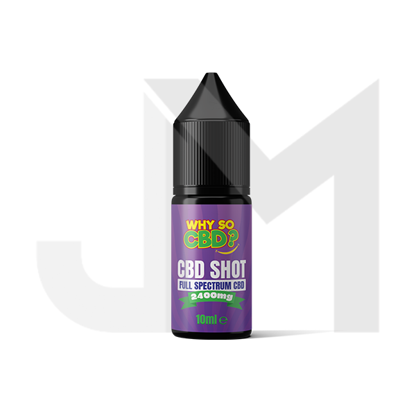 Why So CBD? 2400mg Full Spectrum CBD Shot 10ml