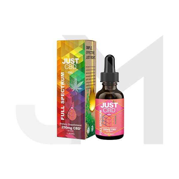 Just CBD 250mg Full Spectrum Tincture - 30ml