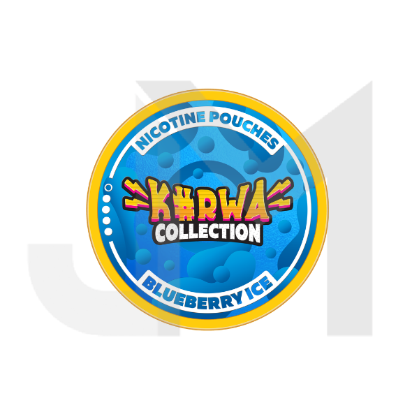 12mg Kurwa Collection Nicotine Pouches - 20 Pouches