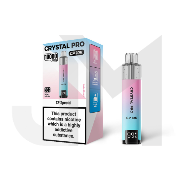 20mg Crystal Pro CP 10K Pod Vape Kit 10000 Puffs