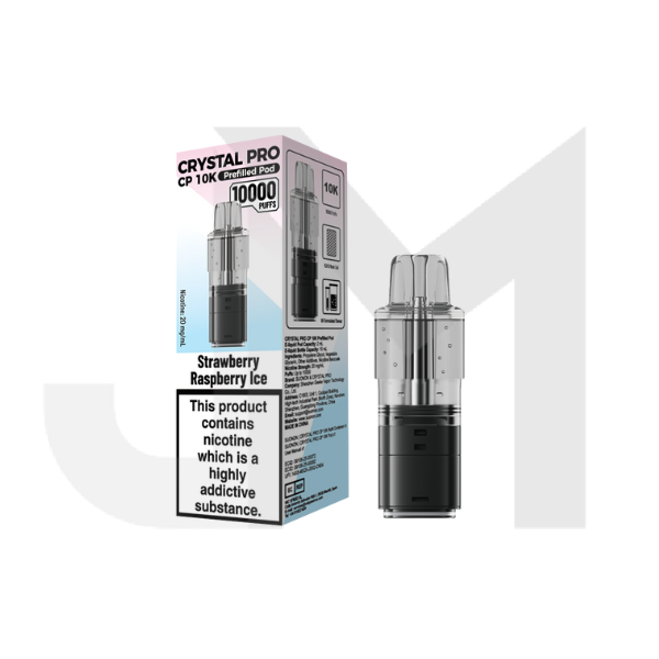 20mg Crystal Pro CP 10K Prefilled Pod 10000 Puffs - 1Pc