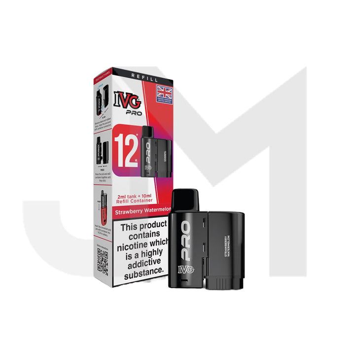 20mg IVG Pro 12 Refill Pod Pack 10000 Puffs