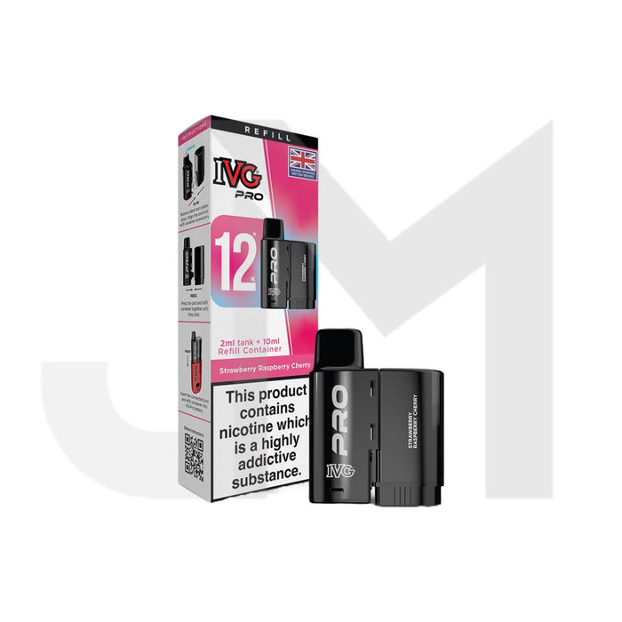 20mg IVG Pro 12 Refill Pod Pack 10000 Puffs